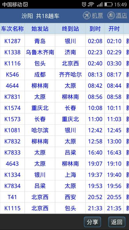 汾阳火车站最新时刻表详解